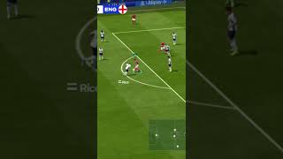 England vs Denmark uefaeuro2024 gameplay shorts footballshorts football goals [upl. by Hopfinger]