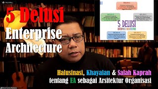 5 Delusi Enterprise Architecture Halusinasi Khayalan amp Salah Kaprah tentang Arsitektur Organisasi [upl. by Nobel]