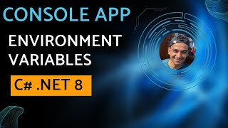 C NET 8 Console Application  Environment Variables Configuration [upl. by Namrehs]