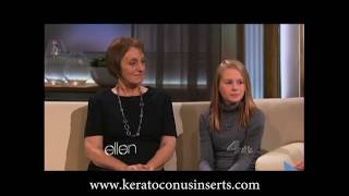 Ellen Degeneres discusses Keratoconus Treatments [upl. by Katherin459]