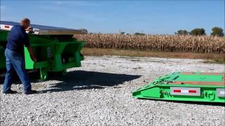 Jet Trailers Detachable Gooseneck  Lowboy Trailer [upl. by Kamaria]