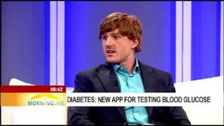 Diabetes New App for testing blood glucose [upl. by Leonidas]