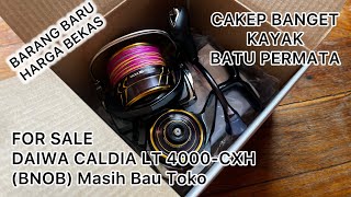 015 DAIWA CALDIA LT 4000CXH BNOB MASIH BAU TOKO [upl. by Fisken]