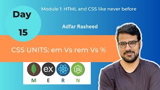 CSS Units Relative Vs Absolute em Vs rem Vs  relative units [upl. by Aivil]