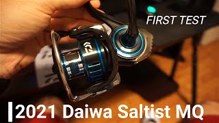 Unboxing the 2021 Daiwa Saltist MQ  Tested On A BEAST Immediately  A First Look amp Specs [upl. by Vasquez]