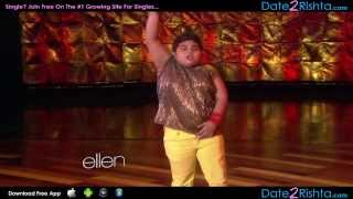 Akshat Singhs Second Dance Performance 2 on Ellen  India Got Talent [upl. by Yaj]