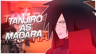 Dnmachi React to Bell as Madara uchiha Naruto Shippuden Tik Toks Gacha React 🇧🇷🇺🇲 [upl. by Anayt]