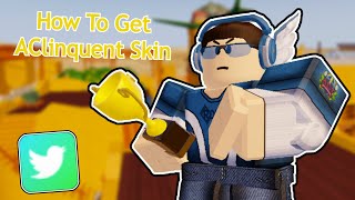 Arsenal How To Get AClinquent Code Delinquent Skin [upl. by Ali612]