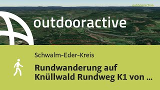 Rundwanderung auf Knüllwald Rundweg K1 von Wallenstein am 1 August 2024 [upl. by Robena]