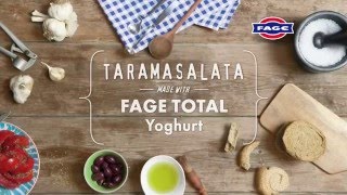 Recipe for Taramasalata Spread made with FAGE Total Yoghurt [upl. by Irehj]