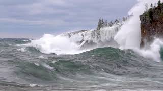 Lake Superior Wave Power [upl. by Harewood]