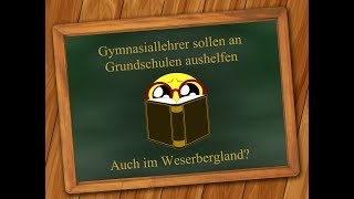 Gymnasiallehrer an Grundschulen  auch im Weserbergland [upl. by Sisile234]