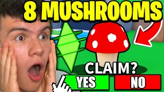 ALL 8 MUSHROOM LOCATIONS In Roblox REBIRTH CHAMPIONS X How To Craft The Forest Amulet [upl. by Lief601]