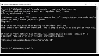 How to resolve HTTP 000 CONNECTION FAILED Error in Anaconda [upl. by Geof]