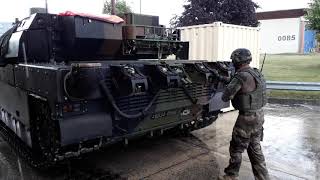 12e Cuirassiers à lexercice dans la zone dentrainement urbaine [upl. by Adnilrev]