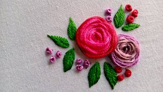 Woven Wheel Rose  Spider Web Stitch  Spider Web Rose  Knit and Stitch [upl. by Irwin125]