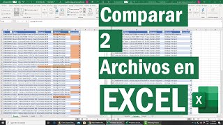 Como comparar archivos en Excel y encontrar las diferencias 4 maneras 🤓 [upl. by Atoked]