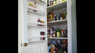 How to Make a Pantry Door Spice Rack [upl. by Merv]