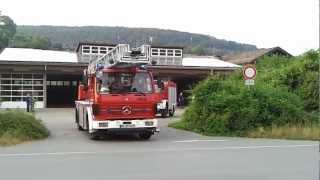 Ausrücken zur Alarmübung nach Bad Karlshafen [upl. by Godiva134]