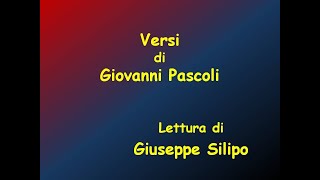 Versi di Giovanni Pascoli [upl. by Zahc]