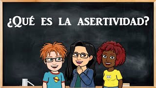 ¿Qué es la asertividad [upl. by Yessej]