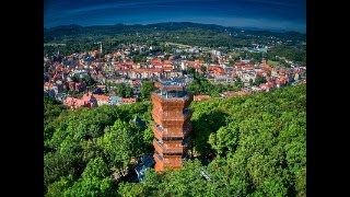 Wałbrzyska Wieża Widokowa  Widok na Wałbrzych 360° LIVE [upl. by Aiykan]