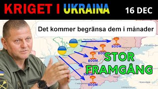 16 Dec KRITISK SKADA Ryska Militären Förlamad RYSK OFFENSIV I FARA  Kriget i Ukraina förklaras [upl. by Anwahsad]