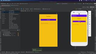 Android studio 41 conectando botones EditText y TextView con el MainActivity  Marzo 2021 [upl. by Matthew]