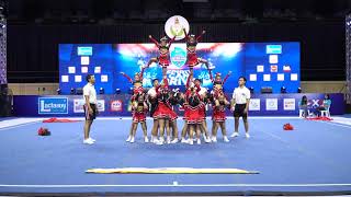 DolphinTeam 2019 Cheerleading Age712 DAY2 [upl. by Nodnyl]