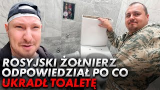 Dlatego rosyjscy żołnierze kradną toalety [upl. by Freedman246]