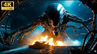 Alien Romulus 2024  New Action Movie 2024  Full Movie in English  SciFi Action Thriller [upl. by Ahseuqal]