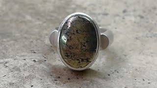 How To Burnish and Polish a Bezel Setting for a Cabochon Gemstone [upl. by Frodin680]