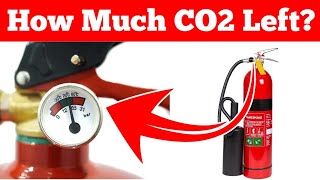 How much CO2 is left in the Fire Extinguisher [upl. by Imik]