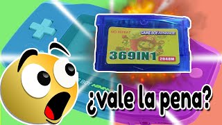 ✅ CARTUCHO MULTIJUEGOS 369 EN 1 PARA GAME BOY ADVANCE [upl. by Enneite]