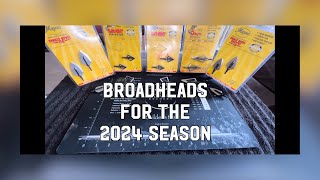 Broadheads for the 2024 season [upl. by Sidonia211]