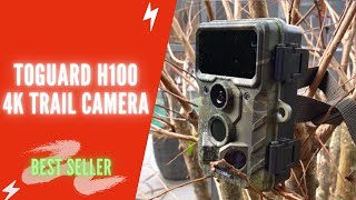 TOGUARD H100 Trail Camera Review amp Setup  TOGUARD 4K WiFi Trail Camera Bluetooth 30MP Manual [upl. by Enawd]