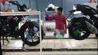 TVS bike assemble plant in simra Bara Nepal [upl. by Kare12]