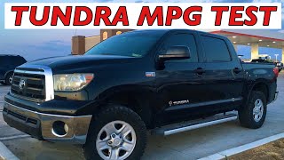 Testing Highway MPG On A Tundra With The 57L V8 169000 Miles [upl. by Estas]