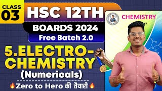 5 ElectroChemistry Class 12th Chemistry Class 03 HSC Board By Abhishek Sir Chemistry asc [upl. by Kcirdla]