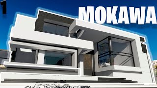 Primer recorrido virtual diseño arquitectonico Casa Moderna de lujo Mokawa 2019 [upl. by Iana]