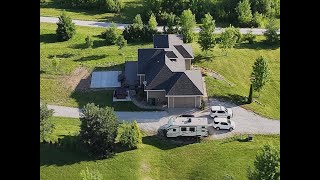 Drone13 Scene video of Runnells homicide investigation [upl. by Ymer]