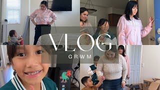 ME ALEGRA TANTO CUANDO NOS INVITAN A FIESTAS 🎉 ARREGLANDOMOS HAHA NOAH familia grwm [upl. by Grinnell]