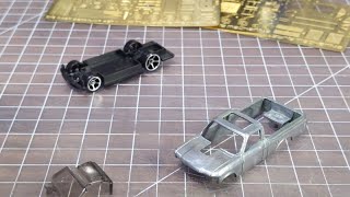 Modifying A Hot Wheels Car [upl. by Siraval]