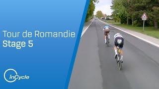 Tour de Romandie 2019  Stage 5 Highlights  inCycle [upl. by Sarad954]