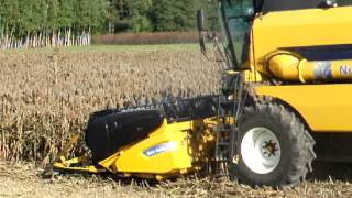 Sorgo w Polsce 2015  Sorghum Harvest in Poland 2015 [upl. by Nelram]