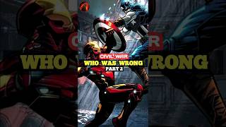 Who was Wrong in Civil War  Part 2  marvel shorts [upl. by Yentuoc]