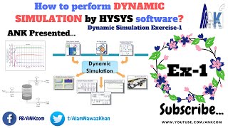 Exercise1 Two Vessel Dynamic Simulation using HYSYS V10 [upl. by Tabor829]