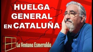 Huelga general en Cataluña [upl. by Anaoy]