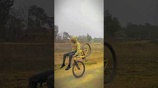 💥 Mera new cycle pe challenge 🔥😱 Dont try ❌🤯 stunt challenge viral cycling mtb subscribe [upl. by Haiasi589]