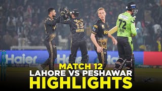 Full Highlights  Lahore Qalandars vs Peshawar Zalmi  Match 12  HBL PSL 9  M2A1A [upl. by Cresa]